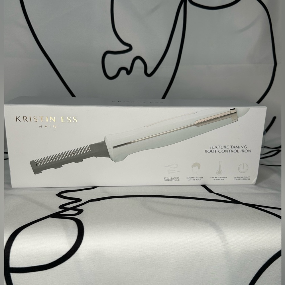 Kristin Ess White Texture Taming Root Control Iron